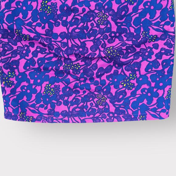 Anthropologie PIM + LARKIN Purple floral sleeveless Sheath dress women’s size M - Picture 6 of 10